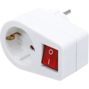 Adaptor priza cu intrerupator, BGS 3376