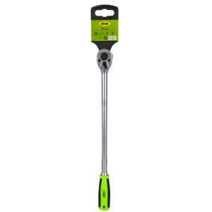 Antrenor 1/4” clichet lung reversibil cu 72 dinti, JBM 53883 - Img 3