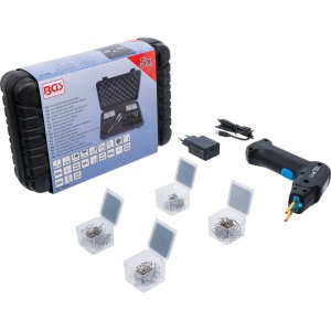 Aparat de lipit / reparat piese si elemente din plastic cu acumulator, BGS 74349