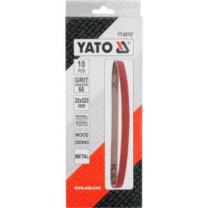 Banda abraziva continua P60, 20x520mm, 10 buc., Yato YT-09747 - Img 3