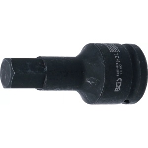 Bit de impact 21 mm, lungime 100 mm, antrenare 3/4", BGS 6185-H21 - Img 3