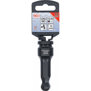 Bit de impact Inbus cu cap sferic 14 mm, lungime 75 mm, antrenare 1/2", BGS 5488-14 - Img 2
