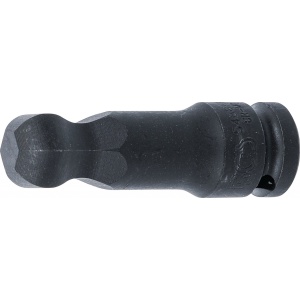 Bit de impact Inbus cu cap sferic 19 mm, lungime 75 mm, antrenare 1/2", BGS 5488-19 - Img 1