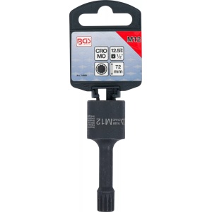 Bit de impact M12 Spline XZN pentru VAG, antrenare 1/2, lungime 72 mm, BGS 74589 - Img 2