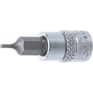 Bit Imbus 1.5mm cu tubulara 1/4" (6,3mm), BGS 5152