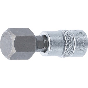 Bit Imbus 12mm cu tubulara 1/4" (6,3mm), BGS 2161-12