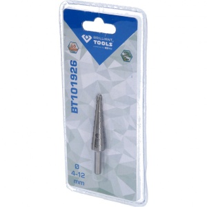 Burghiu profilat, Ø 4 - 12 mm, Brilliant Tools BT101926 - Img 3