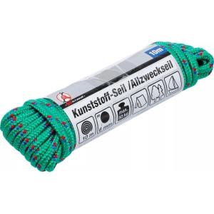 Cablu din plastic / Cablu universal, 6 mm x 10 m, verde, B-80806 - Img 3