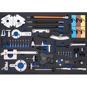 Cale distributie pentru motoare Fiat, Alfa, Lancia, Opel, Suzuki, Ford | Echipare sertar 44988 pentru dulap de scule cu 7 sertare , BGS 4137