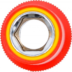Cap cheie tubulara de impact VDE hexagon, 12,5 mm (1/2"), 12 mm, BGS 72062 - Img 2