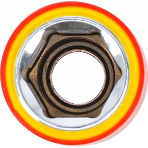 Cap cheie tubulara de impact VDE hexagon, 12,5 mm (1/2"), 18 mm, BGS 72068 - Img 2
