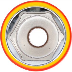 Cap cheie tubulara de impact VDE hexagon, 12,5 mm (1/2"), 30 mm, BGS 72080 - Img 2