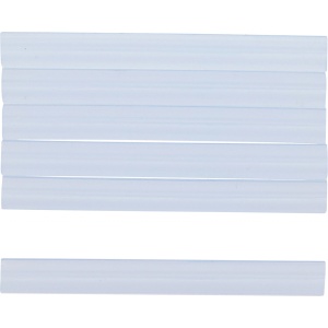 Cartuşe adeziv la cald | transparent | Ø 11 mm, 100 mm | 6 piese, BGS DIY 8051 - Img 2