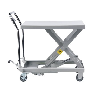 Cărucior de transport cu elevare hidraulică, sarcina max. 300 Kg, Uni-max HM4001