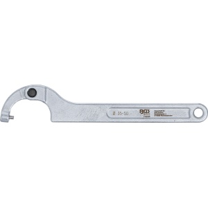 Cheie cârlig articulata cu pivot 35 - 50 mm, BGS 74228 - Img 3
