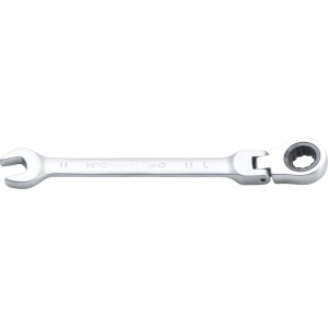 Cheie combinata cu clichet 11 mm articulata, BGS 6711