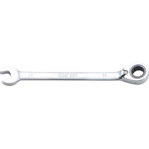 Cheie combinata cu clichet 11 mm, BGS 6611