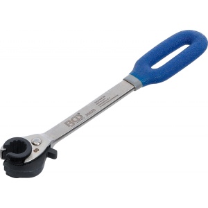 Cheie cu clicket,deschisa,pentru tevi, 8 mm, BGS 30828