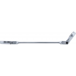 Cheie inelara cu clichet cu profil E E10 x E12, dublu articulata, BGS 71028-10X12 - Img 2