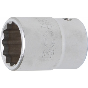Cheie tubulara 27 mm, 12 puncte, antrenare 3/4", BGS 7427