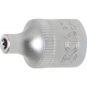 Cheie tubulara Profil E4, antrenare 3/8" (10mm), BGS 2710
