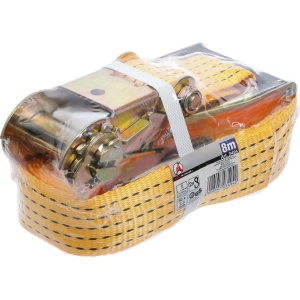 Chinga cu clichet pentru ancorat / asigurat marfa, lungime 8 m x 50 mm, BGS DIY 3494 - Img 4