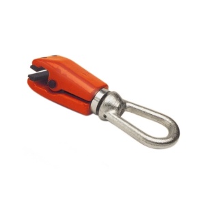 Clema de tras cu autoblocare sarcina max. 6 tone, latime bacuri de prindere 100mm, greutate 3.8Kg, Stanzani Art. 130