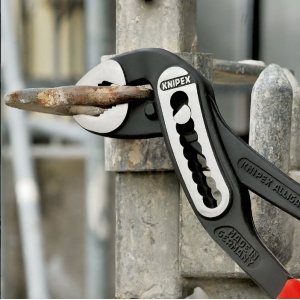 Cleste Alligator® pentru pompe de apa, manere izolate cu mansoane plastifiate, lungime 180 mm, Knipex 8801180 - Img 4