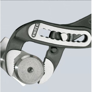 Cleste Alligator® pentru tevi si pompe de apa, manere izolate cu mansoane plastifiate, lungime 300 mm, Knipex 8801300 - Img 4