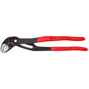 Cleste Cobra® QuickSet pentru tevi si pompe de apa, manere cu mansoane plastifiate, lungime 300 mm, Knipex 8721300 - Img 4
