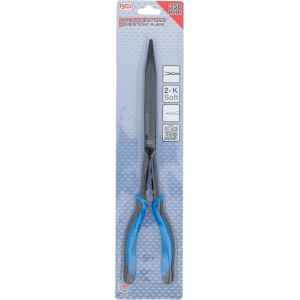 Cleste cu varf drept, dublu articulat, 350 mm, BGS 534 - Img 4