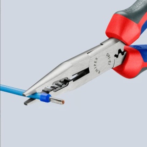Cleste de cablaj cu manşoane multicomponent, lungime 160 mm, Knipex 1302160 - Img 5