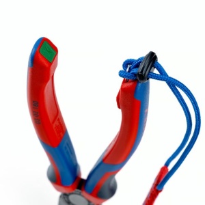 Cleste patent combinat vopsit negru cu manşoane multicomponent, lungime 180 mm, Knipex 302180 - Img 2