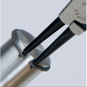 Cleste pentru inele de siguranta de interior 19-60 mm, lungime 180 mm, Knipex 4611A2 - Img 5