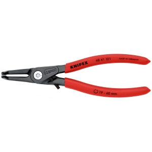 Cleste pentru inele de siguranta de interior, lungime 165 mm, Knipex 4841J21 - Img 3