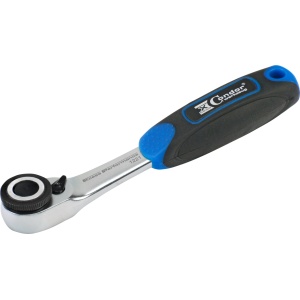 Clichet reversibil pentru biti 1/4" hex, lungime 93 mm, Condor 1221 - Img 1