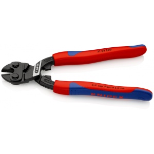 CoBolt® Taietor compact pentru bolturi, manşoane suple, manere multicomponent, lungime 200 mm, Knipex 7102200 - Img 2
