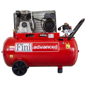 Compresor aer cu piston, butelie 100 litri , presiune max.10 bari, alimentare 220V, putere 2.2Kw, Fini MK102-100-3M - Img 1