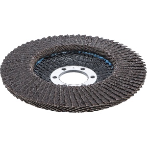 Disc abraziv pentru finisare, Ø 115 mm, grosier 60, BGS 3973 - Img 2
