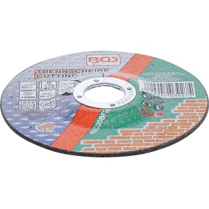Disc abraziv pentru taiere piatra, 115 x 2.5 mm, Tip 42, BGS 3927 - Img 2