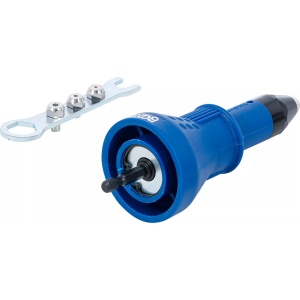 Dispozitiv de montat pop-nituri cu autofiletanta, 2.4-3.2-4.0-4.8 mm, antrenare cu autofiletanta, BGS 406 - Img 3