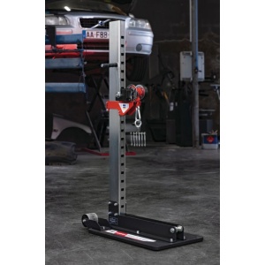 Dispozitiv pentru indreptare a elementelor de caroserie auto cu fixare pneumatica pe podea, sarcina maxima de tragere 350Kg / forta, GYS 077379 - Img 10