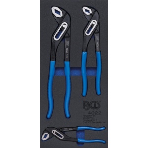 Echipare pentru dulap 1/3, clesti, 3 piese, BGS 4022