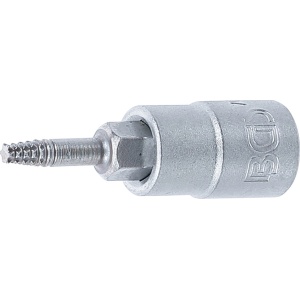 Extractor de şuruburi pentru profil Torx T10, acţionare1/4", BGS 7098-T10 - Img 1