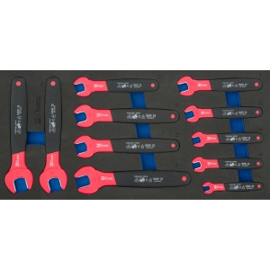 Inserție din spumă pentru cheie unică VDE 1/3, 11 bucăți, 7-17 mm, Condor 30730