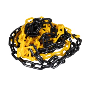 Lant din pvc - 7 m - galben / negru, JBM 54326 - Img 1
