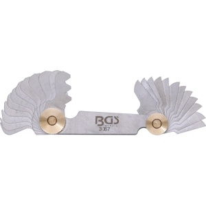 Lera pentru filete, 24 lame, 0.25-6.00 mm, BGS 3067 - Img 2