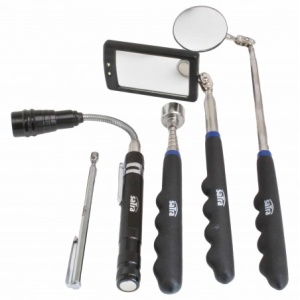 Mini suport magnetic de sudură 5 buc, Satra S-MT5PU