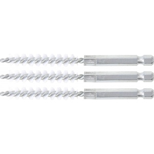 Perii nylon 9 mm, 6,3 mm (1/4") 3 piese, BGS 3078-9-N