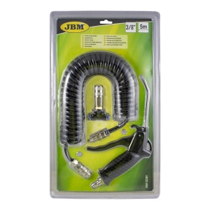 Pistol de suflat cu furtun de 5m, actionare 3/8", JBM 52381 - Img 2
